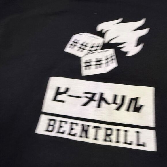 Been Trill “100 Checkered Flag” Long Sleeve Shirt XXL Black Racing Graphic - Picture 7 of 11